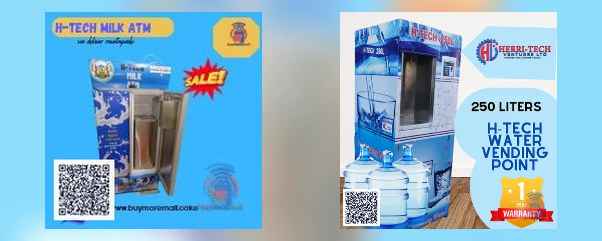 How to Buy a Milk ATM, Water Vending Machine or RO Plant on Asset Finance in Kenya