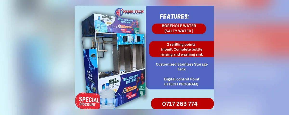 From Borehole to Water Refill Station: A Step-by-Step Plan
