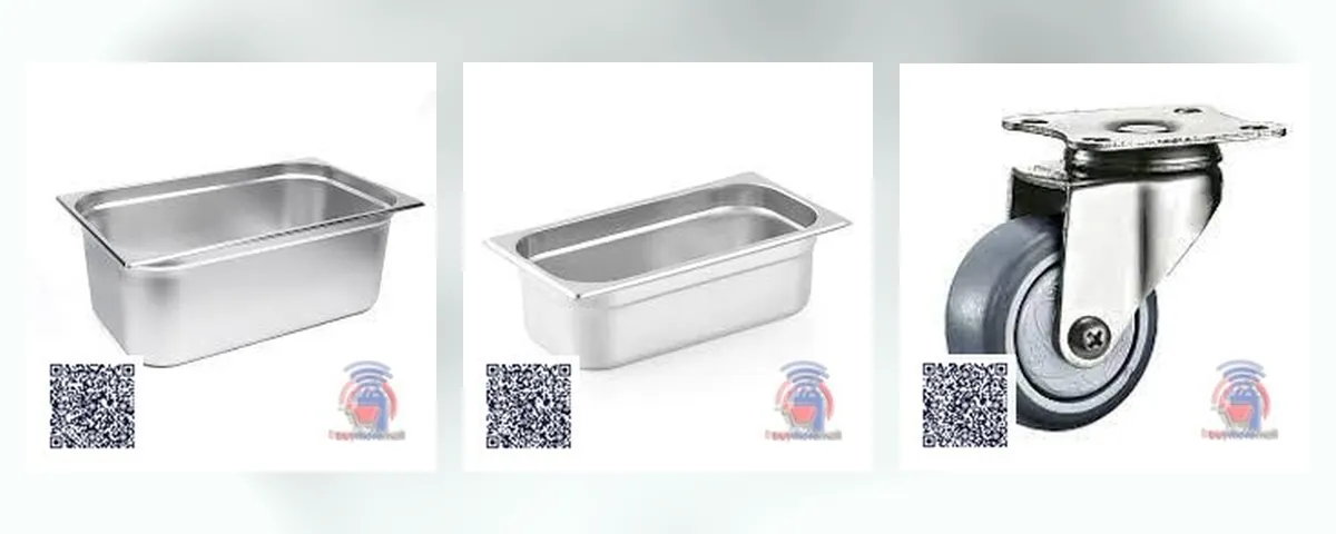 Gastronorm Pan Sizes Explained, With Prices (and Stainless Castor Wheels)