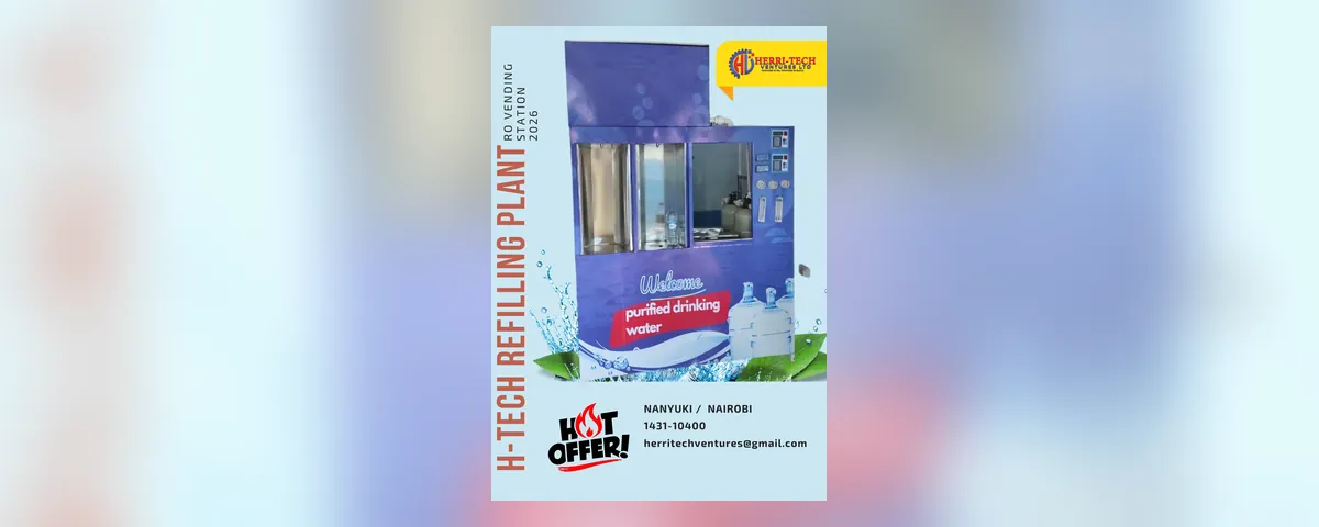 How Much Is a Water Vending Machine in Kenya?