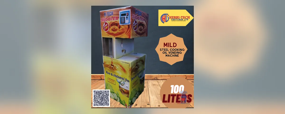 How to Calibrate a Cooking Oil ATM, Change the Price and Make a Sale