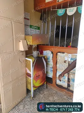 A cooking oil ATM installed in a customer's kiosk, August 2022