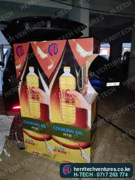 A double cooking oil ATM, September 2022