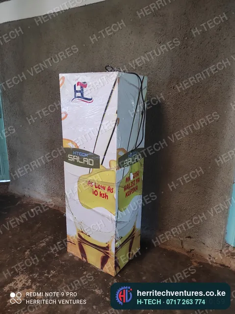 The salad oil ATM ready for delivery, January 2022