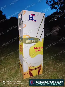 The side branding: "as low as 10 ksh", January 2022