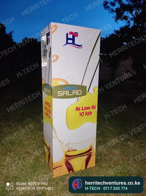 The side branding: "as low as 10 ksh", January 2022