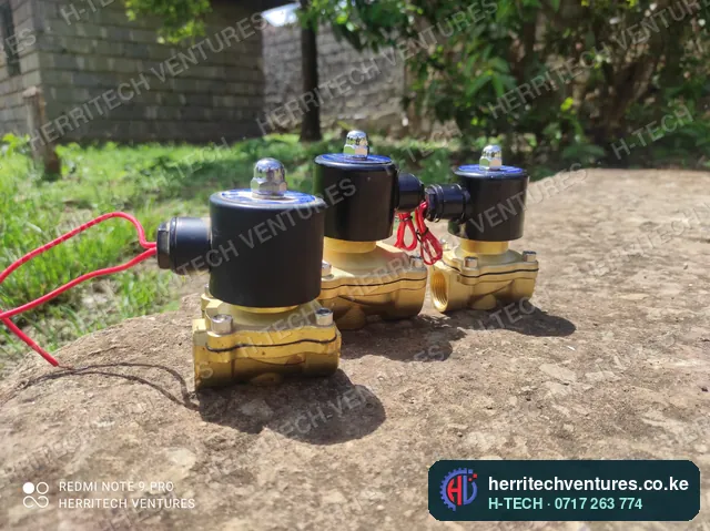Solenoid valves that open and close the refill points, December 2021