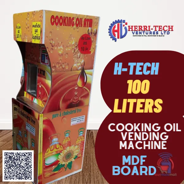 100 litres H-TECH salad oil vending machine (MDF Concept) in Kenya