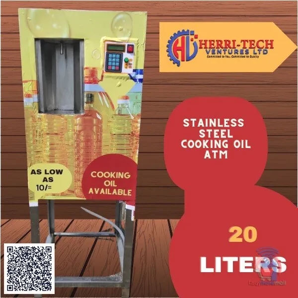 20 Liters cooking oil vending machine (Stainless steel) price in Kenya