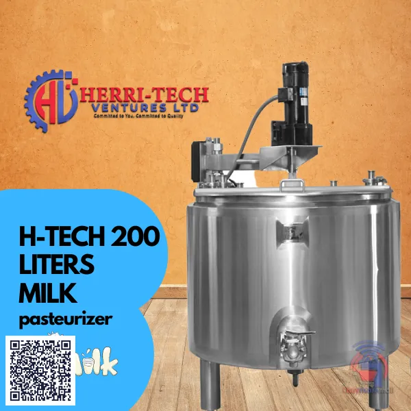 200 Liters  Milk Pasteuriser price in Kenya