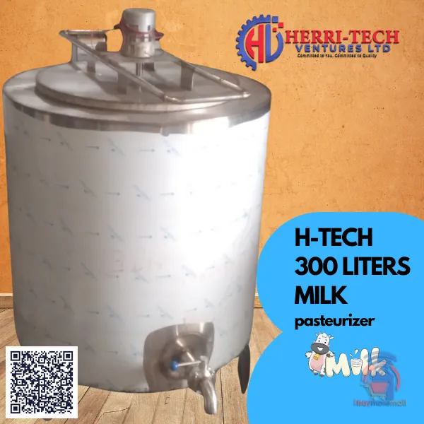 300 liters H-Tech milk pasteuriser price in Kenya