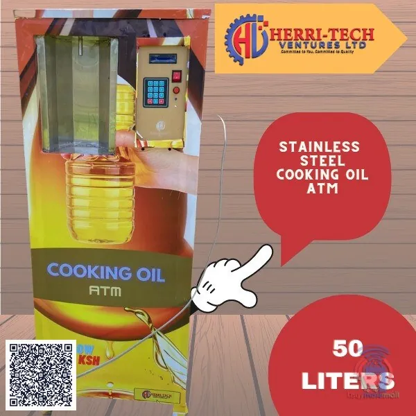 50 Liters cooking oil vending machine (Stainless steel) price in Kenya