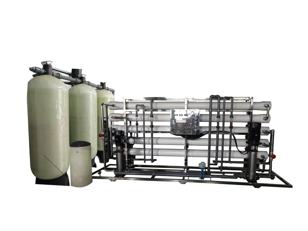 H-TECH 4000 to 10000 LPH industrial RO plant