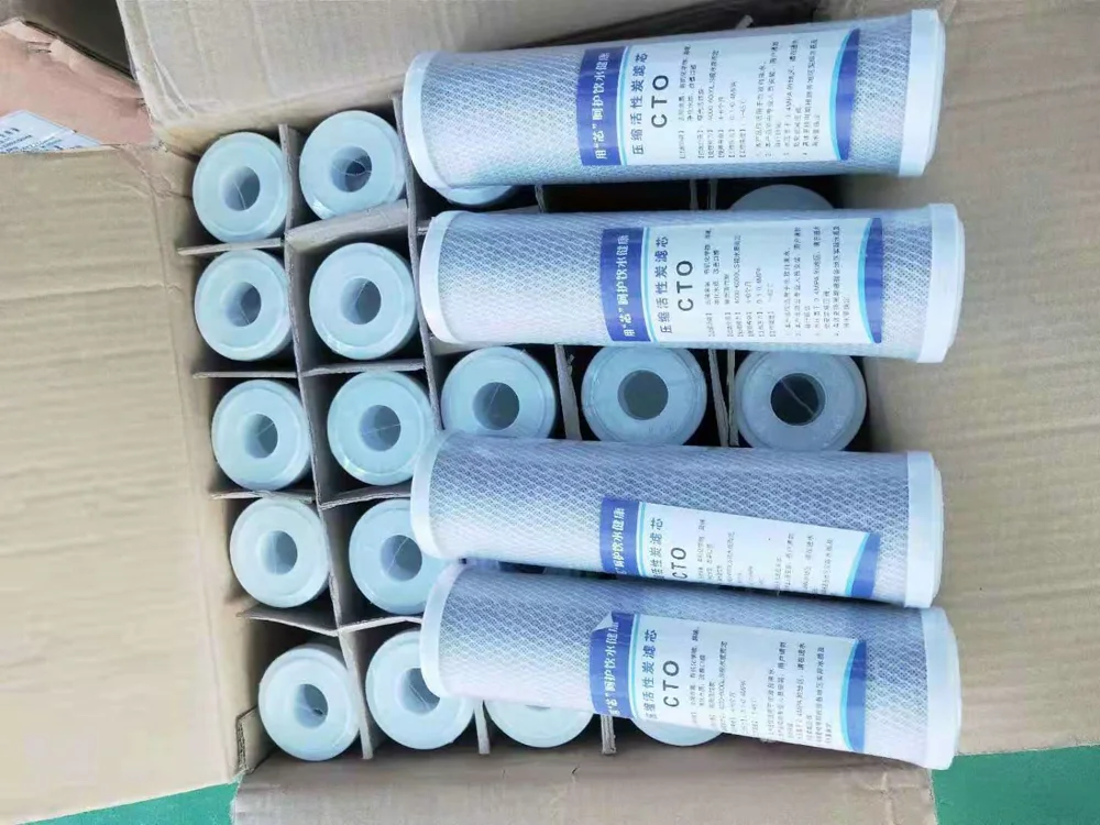 Real H-TECH carbon block water filter cartridges