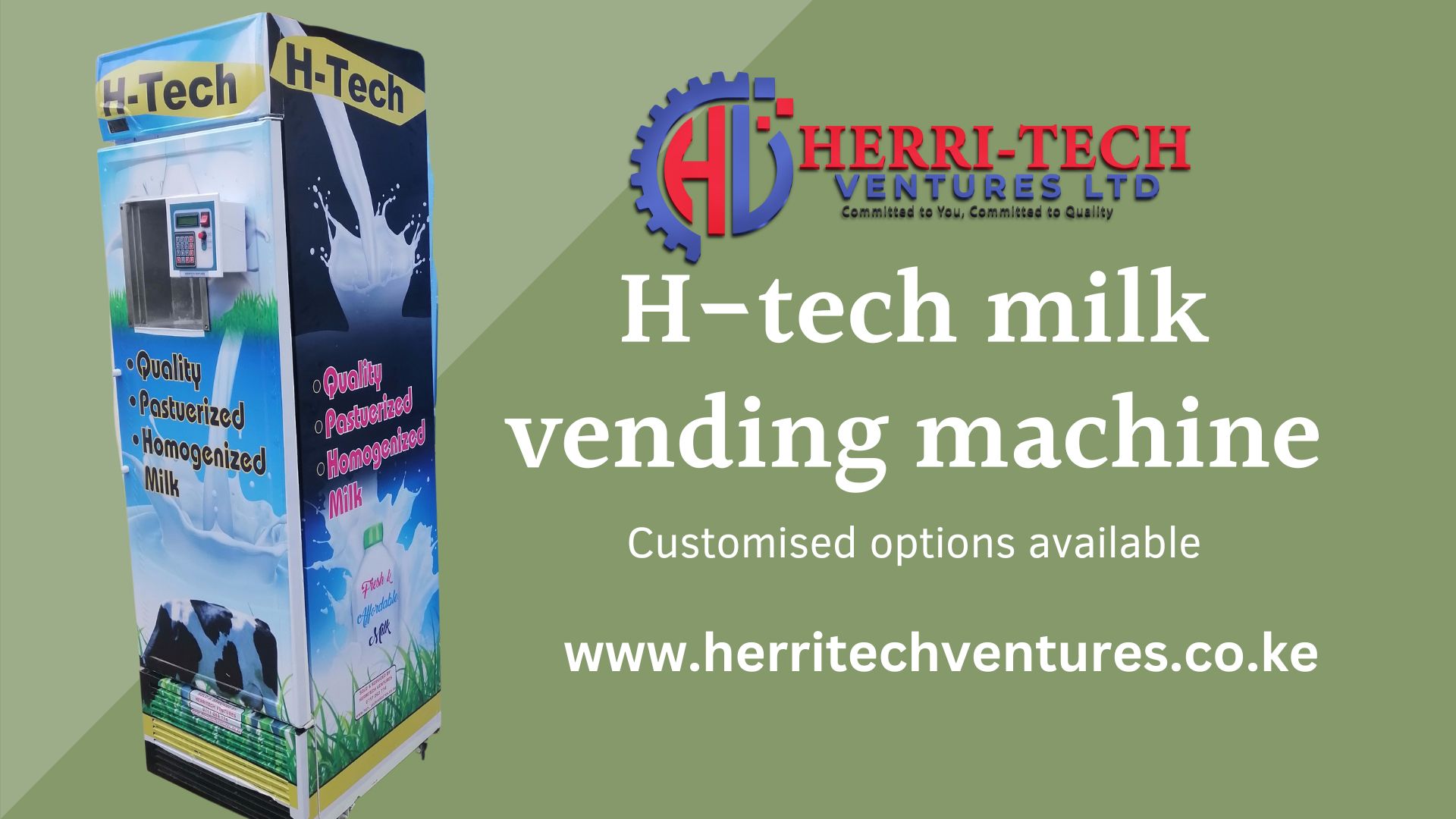 h-tech milk vending business