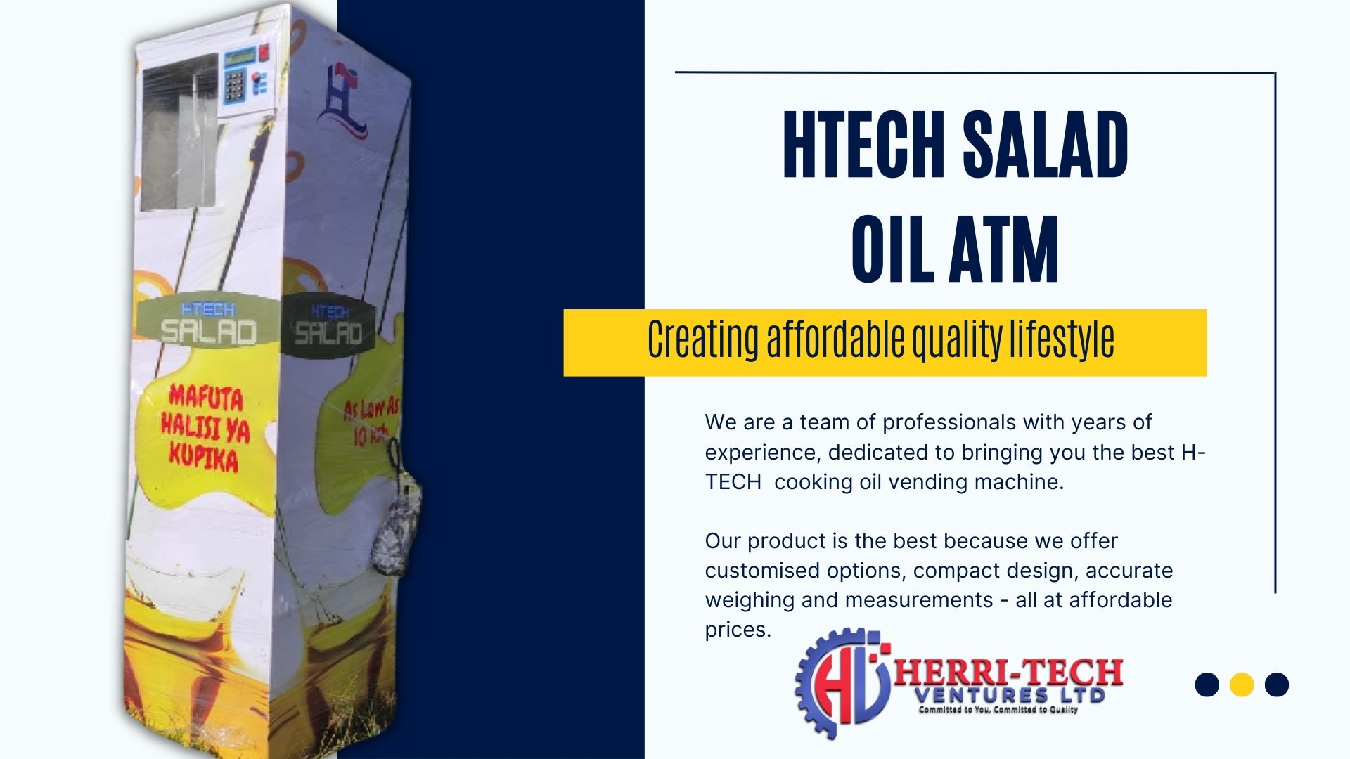 htech salad oil atm