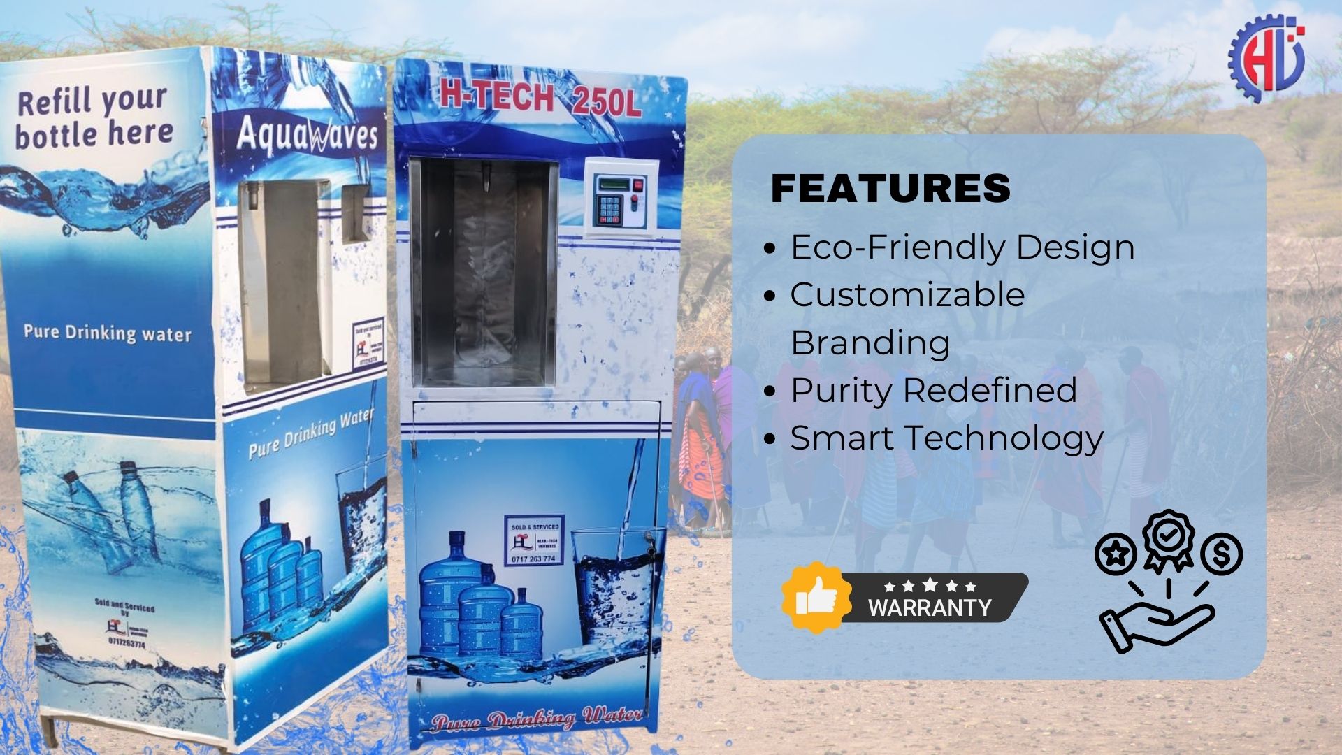 water vending machine