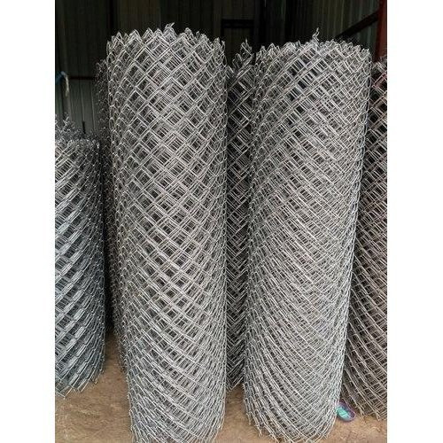 5ft galvanized chainlink fence