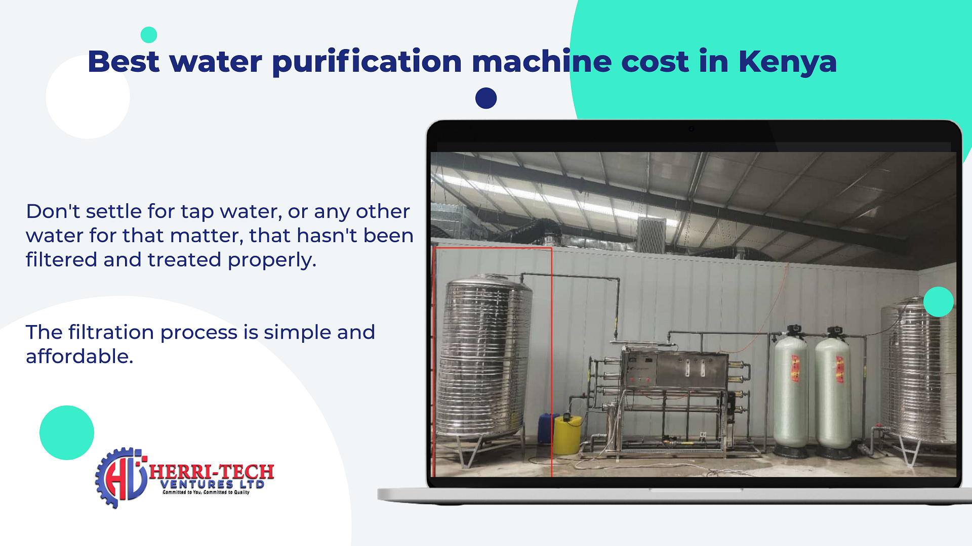 BEST WATER PURIFICATION MACHINE COST IN KENYA