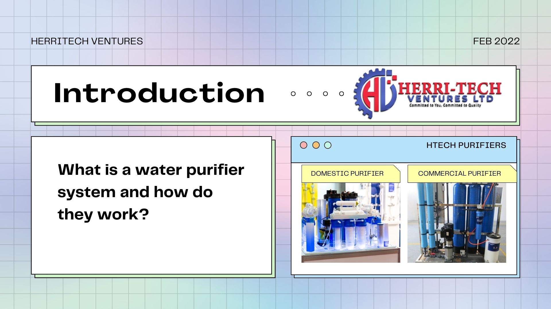 What is a water purifier system and how do they work?