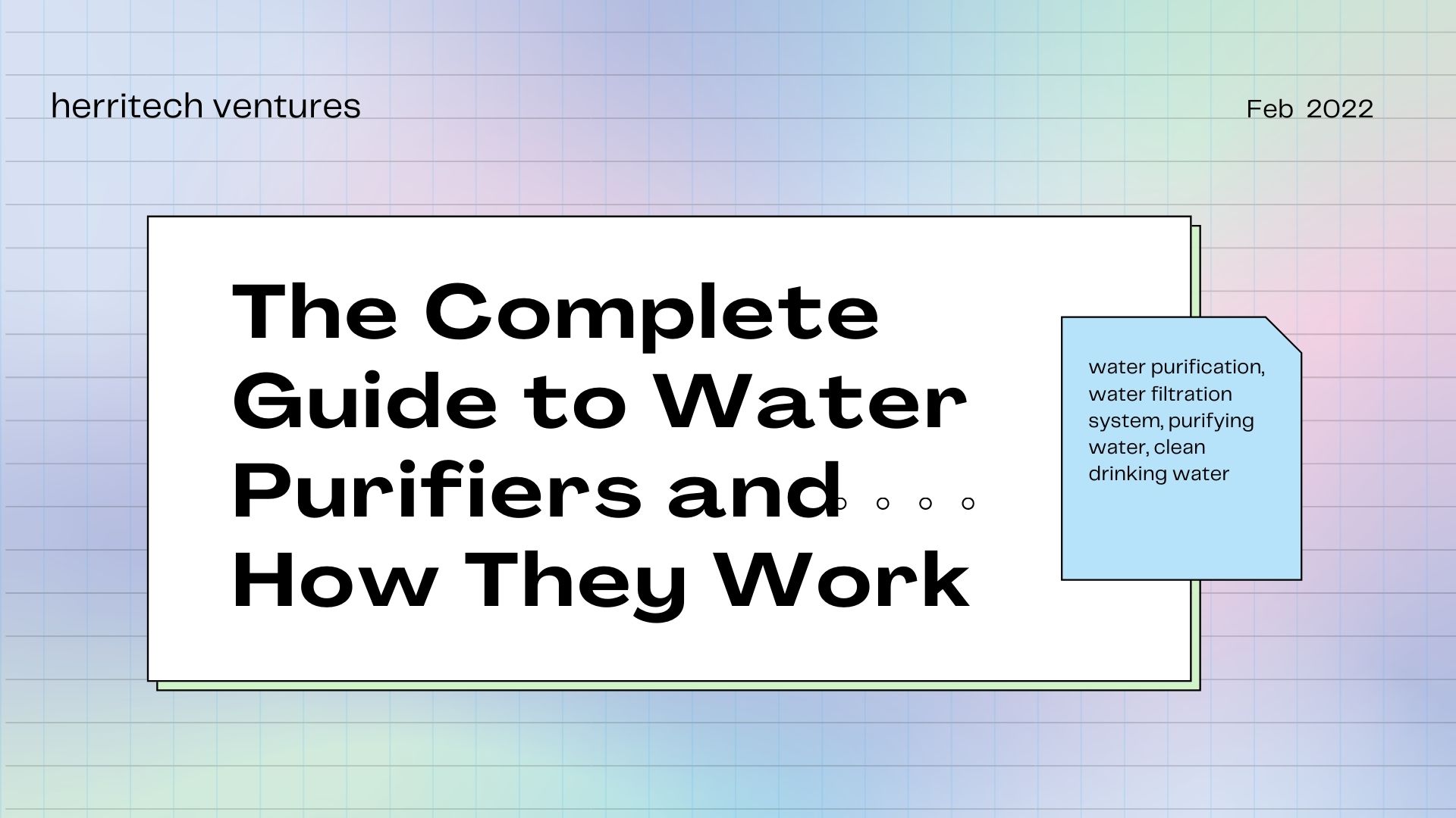 HOW TO CHOOSE THE BEST WATER PURIFIER